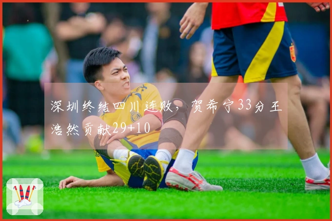 深圳终结四川连败，贺希宁33分王浩然贡献29+10